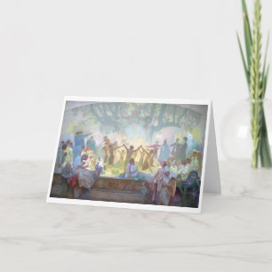 Carte #18 Serment d'Omladina sous l'arbre slave de Linde