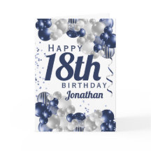 18e anniversaire Ballons bleus de la Marine