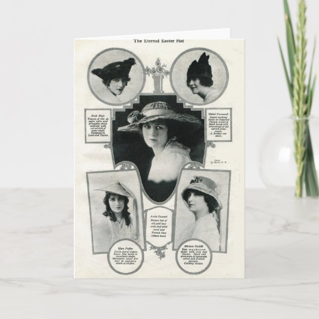 Carte 1916 d'actrices de l'image 5 de cru de (Devant)