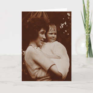 Carte 1920, sous l'arbre de châtaigne de propagation