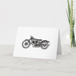 Carte 1929 Grande Voiture De Moto Supérieure 1929