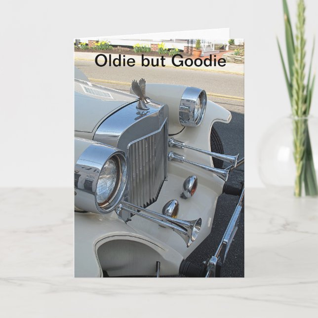 Carte 1938 Duesenberg Oldie mais Goodie (Devant)