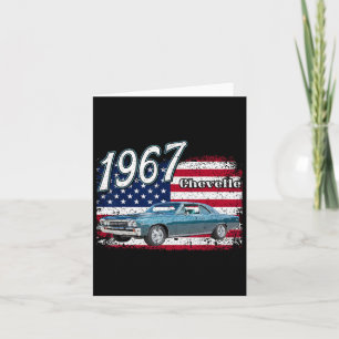 Carte 1967 67 Gtx 4 juillet américain