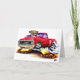 Carte 1970-72 Chevy C10 Red Truck