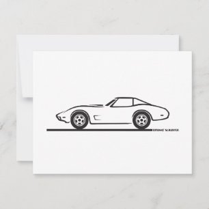 Carte 1974 - 1977 Corvette