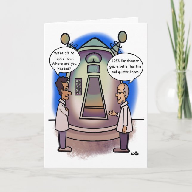 Carte 1987 Retour Dans Le Temps (Devant)