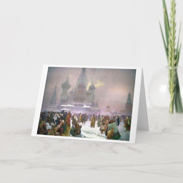 Carte #19 L'abolition du servage en Russie, Mucha (Devant)