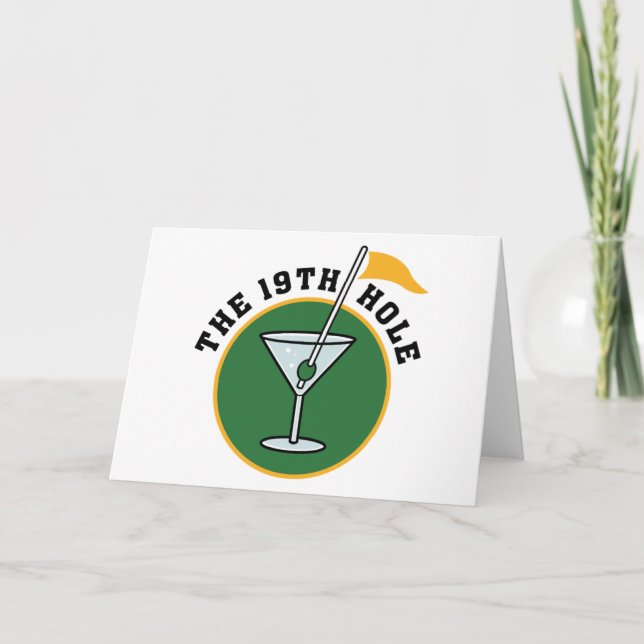 Carte 19e trou (Devant)