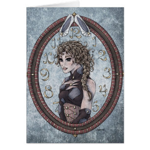 Carte #1 d'art d'imaginaire de "Cendrillon" de con