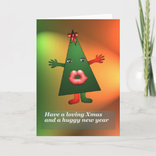 Carte 1 de baiser de Noël par Anjo Lafin