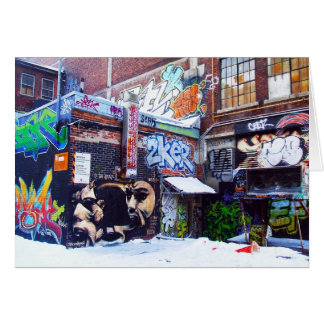 CARTE #1 DE GRAFFITI DE MONTRÉAL