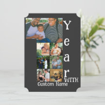 1er anniversaire mariage personnalisé 7 photo coll