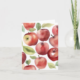 Carte 1er janvier Jour de don d'Apple H