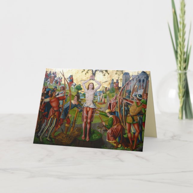 Carte 1er Martyre de Saint-Sébastien (M 013) (Devant)