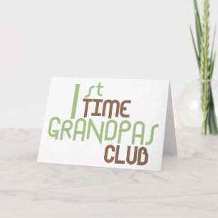 Carte 1ère fois Grandpas Club (Vert)