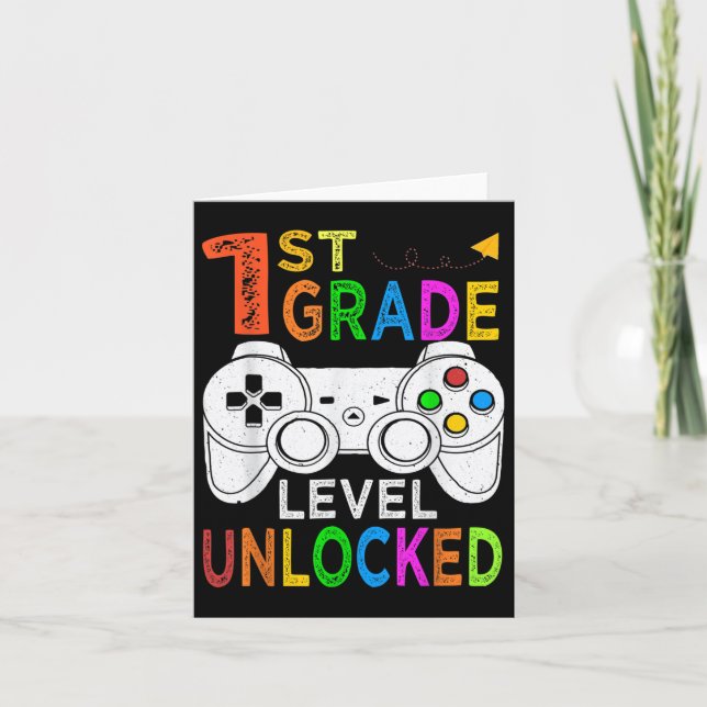 Carte 1st Grade (Devant)