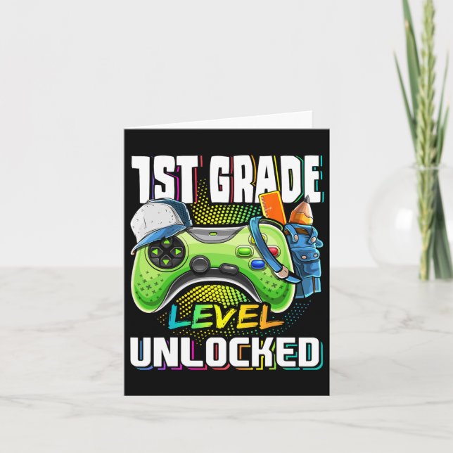 Carte 1st Grade (Devant)