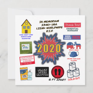 Carte 2020 En Mémoire   Noël de quarantaine