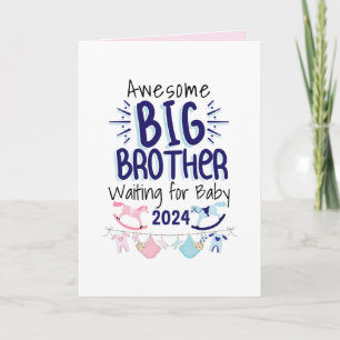 Carte 2024 Nouveau Big Brother en attente de bébé frère