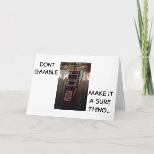 CARTE 21E ANNIVERSAIRE HUMOUR NE JOUEZ PAS SÛR