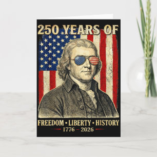 Carte 250 Ans De Liberté Histoire Thomas Jeffer