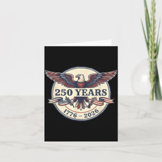 Carte 250 Ans Vintage 17762026 4 juillet Américain