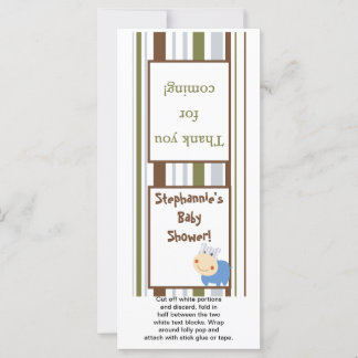 Carte 25 Lollipop Topper Jungle Play