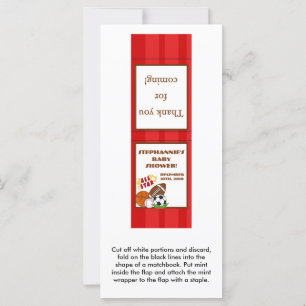 Carte 25 Matchbooks À Monnaie Toutes Étoiles Rouge