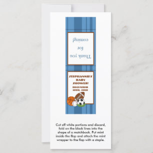 Carte 25 Matchbooks Monnaie Toutes Étoile Bleue