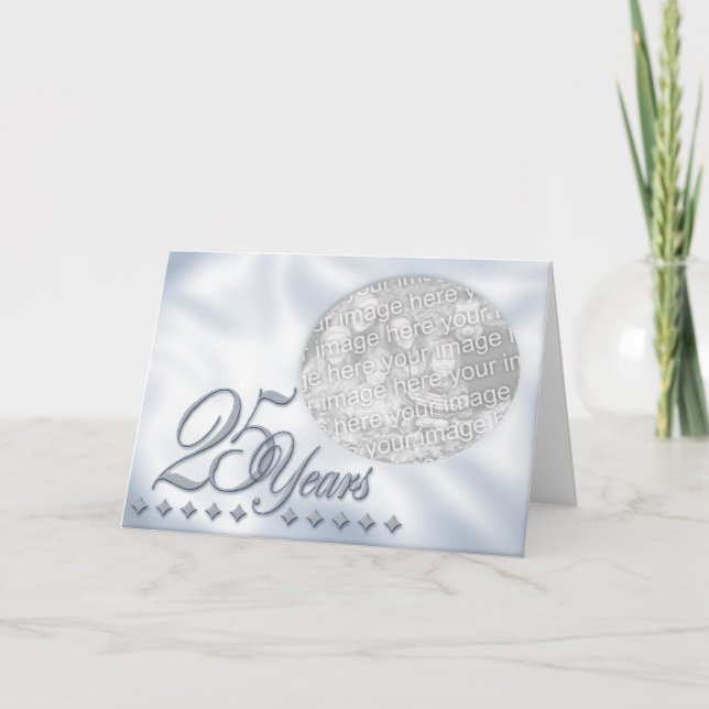 Carte 25e anniversaire (Devant)