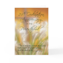 25e anniversaire de l'Ordination