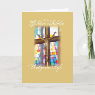 Carte 2683 Golden Jubilee Vitrail