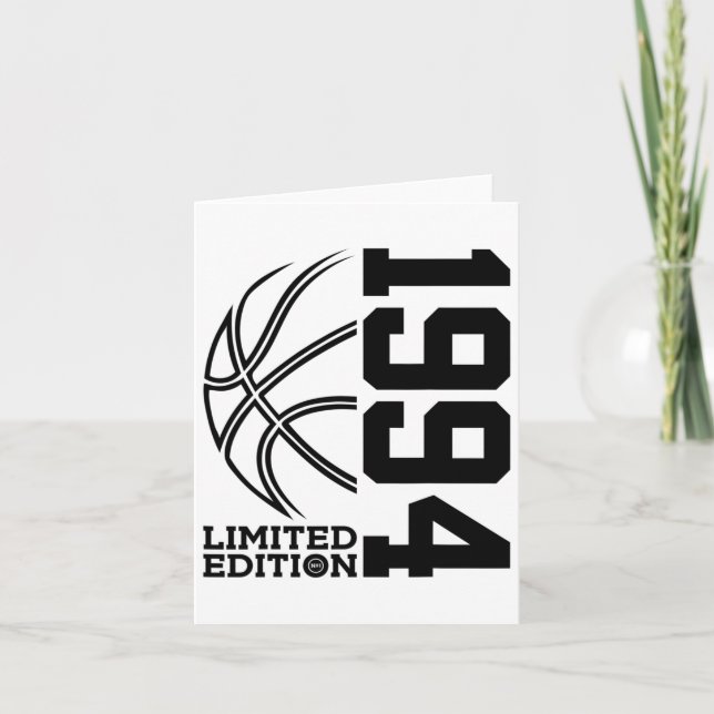 Carte 29e anniversaire Sketll Limited Edition 1994 (Devant)