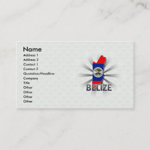 Carte 2,0 de drapeau de Belize