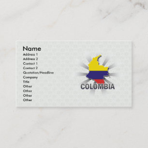 Carte 2,0 de drapeau de la Colombie