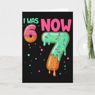 Carte 2 Faces 67 J'étais 6 Maintenant 7 Devant Et Ck 