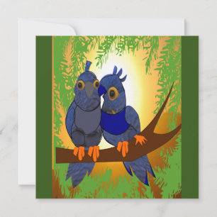 Carte 2 Oiseaux Puzzle