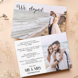 Carte 2 photo announcement