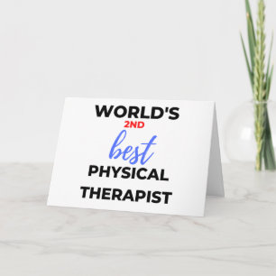 Carte 2e meilleur physiothérapeute au monde 2