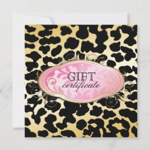 Carte 311-Bodacious Boutique Golden Leo Certificat cadea
