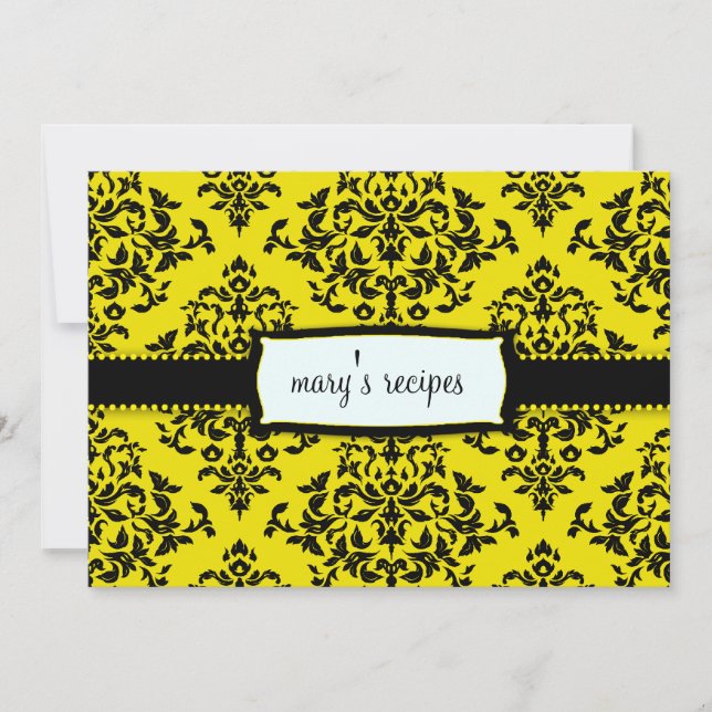 Carte 311-Icing on the Cake - Bee Recipe Card (Devant)