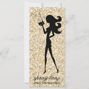 Carte 311 Spray Tan Fashionista Certificat Cadeau Étince