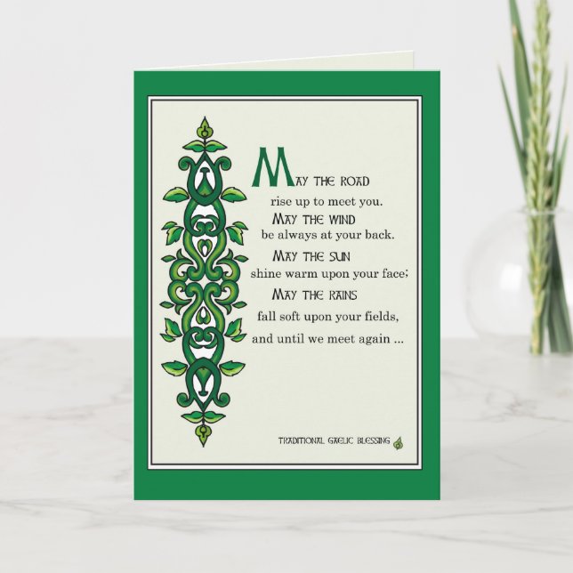 Carte 3268 Prière pour la route (Devant)