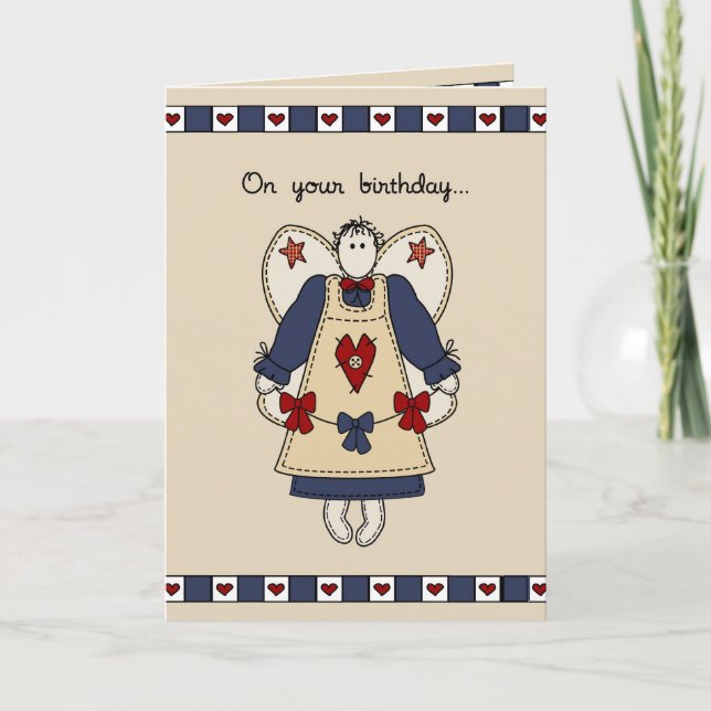 Carte 3274 Angel Dancing Birthday (Devant)
