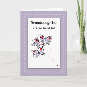 Carte 3423 Anniversaire de la petite-fille, Religieux