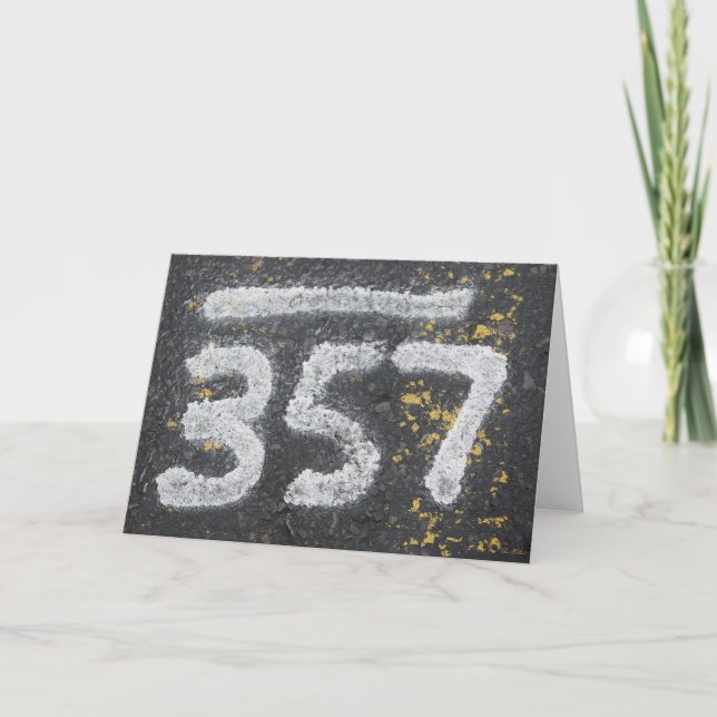 Carte 357 Mason's and Angel Number (Devant)