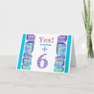 Carte 36 46 56 66 76 86 96 Ans Jeune! Joyeux anniversair