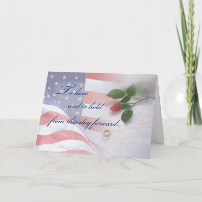 Carte 3788 Félicitations aux Mariages militaires (Devant)