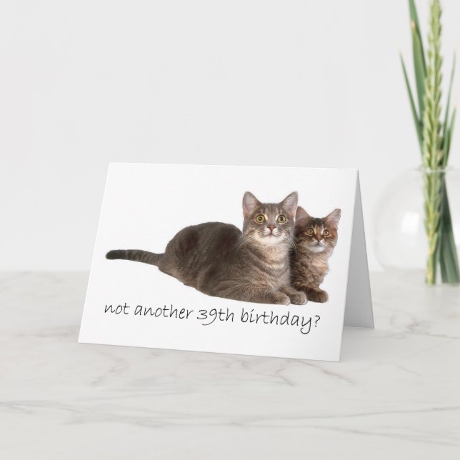 Carte 39e anniversaire (Devant)