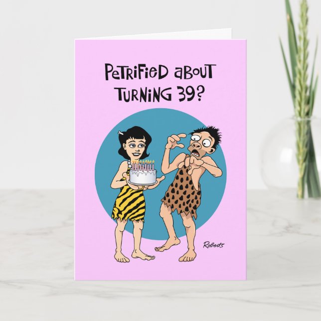 Carte 39e anniversaire du mari (Devant)